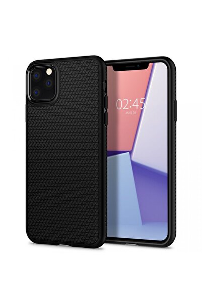 Spigen Husa Iphone 11 PRO -Spigen Liquid Air- Negru mat