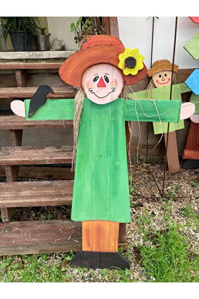 Keçeden Yaşamlar Bahçe Korkuluğu