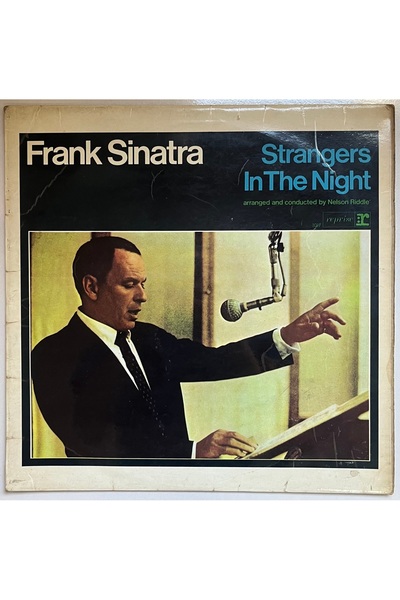 RCA Frank Sinatra Strangers In The Night Lp Plak (Orijinal 1966 Dönem İngilte...