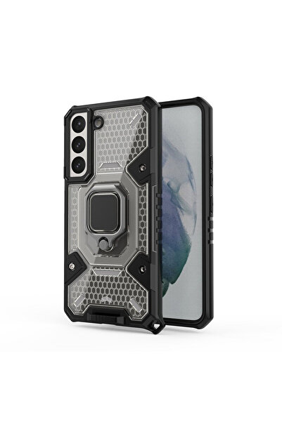 Techsuit Husa Samsung Galaxy S22 Plus - Armura Fagure- Neagra