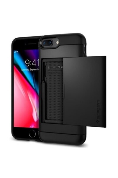 Spigen Husa Iphone 8 Plus/Iphone 7 Plus-Spigen Slim Armor CS Black
