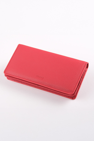 Ancora Leather Genuine Leather Handheld Portfolio with Phone Compartment and ...