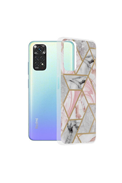 Techsuit Husa Xiaomi Redmi Note 11 /Note 11s -Marble Pink