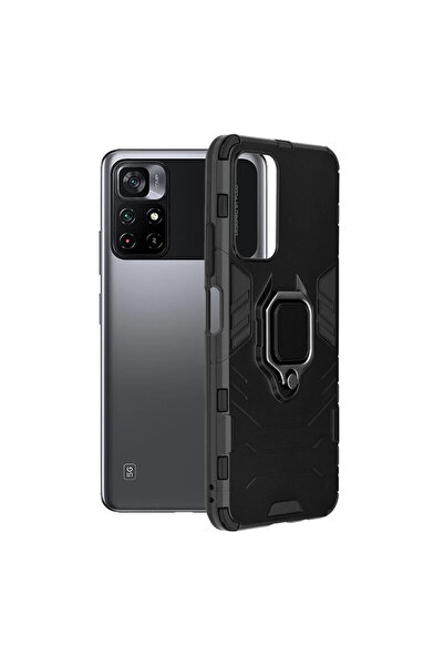 Techsuit Husa Xiaomi Redmi Note 11 /Poco M4 Pro - Ring Armor Case