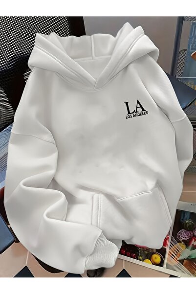 Deocept Unisex Mix Printed Hooded Sweatshirt with Kangaroo Pocket, Comfortabl...