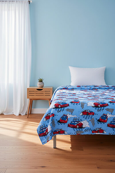 OSIO Single Pique Bedspread 150X240 cm Fan Pattern
