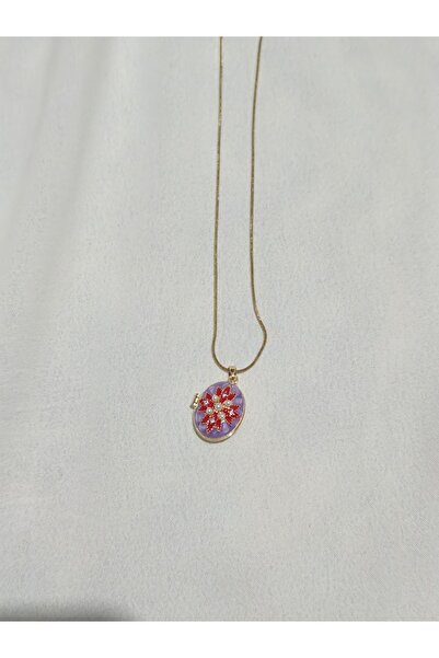 NotluKutum Resimli Kapaklı Çelik Kolye