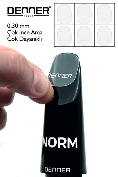 Generic Brand Prozirni set od 6 usnika za klarinet, 100% odgovara, pruža udob...
