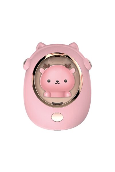 OEM Θερμαντήρας χεριών USB, Φουτουριστικός Σχεδιασμός, Ροζ, 6 εκ.