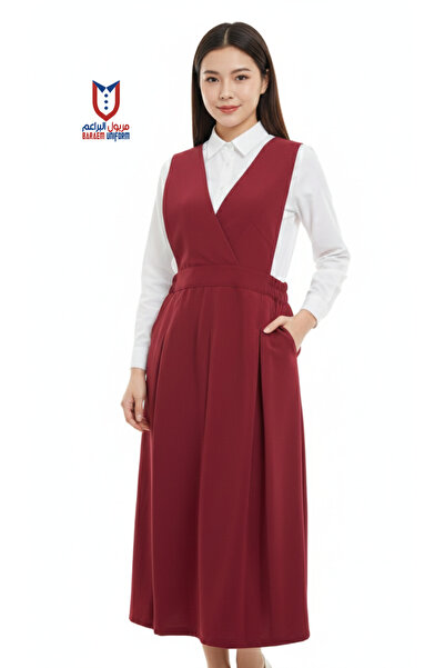 Back To School Maryoul al Baraem Pink Girls Ankle Length مريول uniform, Durab...