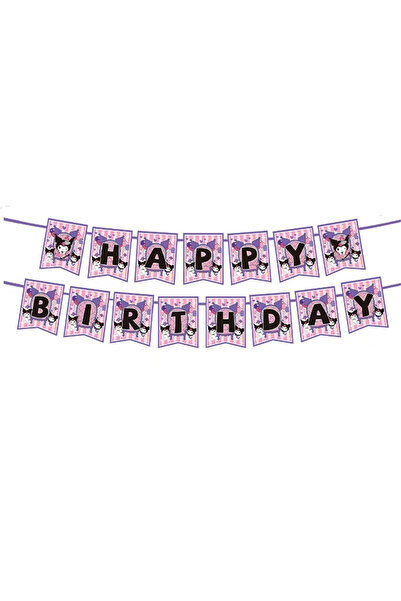 Miniso Other 1pcs banner Kuromi Happy Birthday Party Favors Decorations Table...