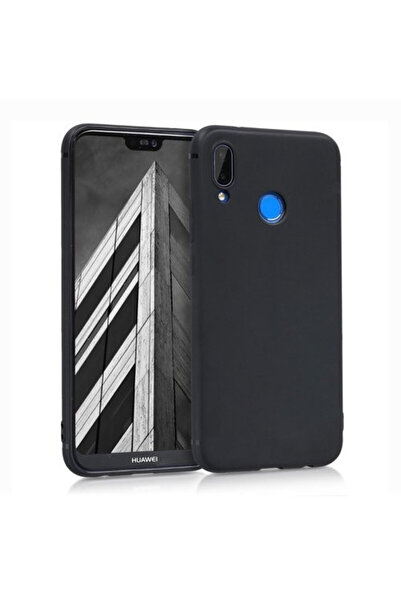 Techsuit Husa Huawei P20 Lite- Silicone Case Soft Flexible Rubber Cover-Black