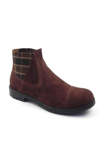ZAZAMAG Men's boots made of natural suede leather Oliverk, brown