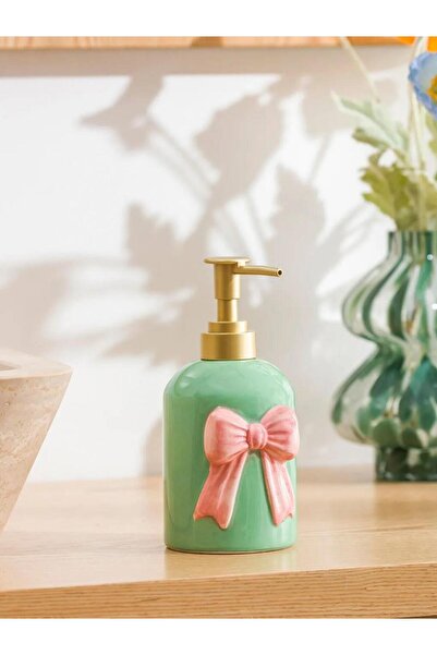 LC Waikiki Κεραμικός διανομέας υγρού σαπουνιού με μικτό σχέδιο φιόγκου (S6)