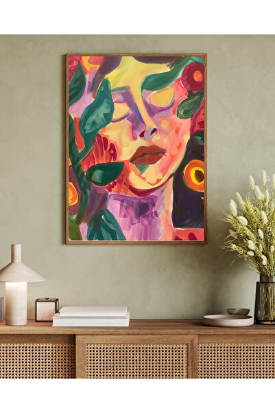 woodhomeworks Tablou decorativ pentru birou, dintr-o singură piesă, seria Mat...