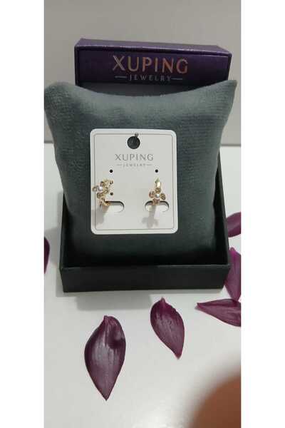 XUPING JEWELRY İncili Çiçek Küpe