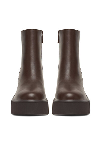 DeeZee ankle boots for women brown CEO-XT1122