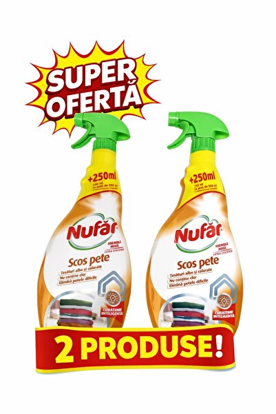 Nufar PACKAGE 2 X stain remover, 750 ml