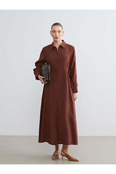 LC Waikiki قطع غيار عالية الجودة من متجر çelebi، فستان قميصي مصنوع من مزيج ال...