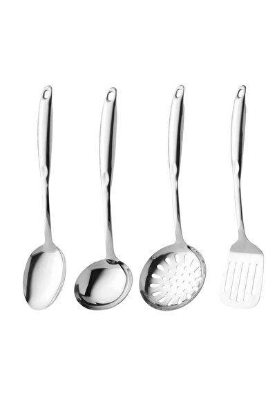 cc bin shihon 4-piece set of high-quality, rust-resistant stainless steel coo...