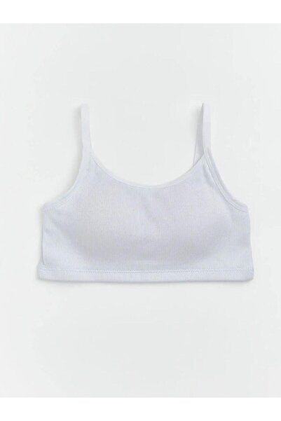 LC Waikiki White Strappy Girl's Bustier (S6)