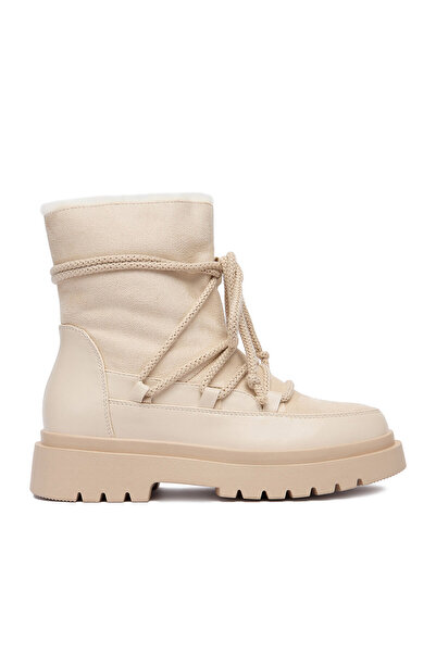 DeeZee snow boots for women ecru HX24027-1