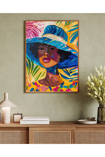 woodhomeworks Tablou decorativ pentru birou, dintr-o singură piesă, seria Mat...