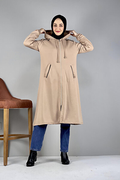 İbrahim Burak Etiler Collection قبعة حجاب بغطاء للرأس من فرو المنك