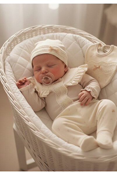 Cherub Baby Crispy Floral Baby Girl Set of 5, Newborn 5-Piece Hospital Discha...