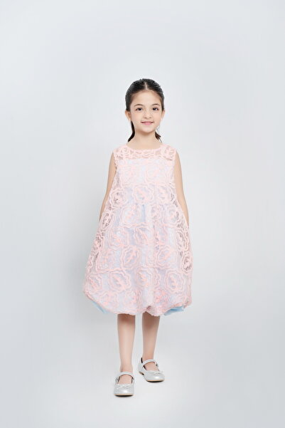 Obaha Apricot lace dress