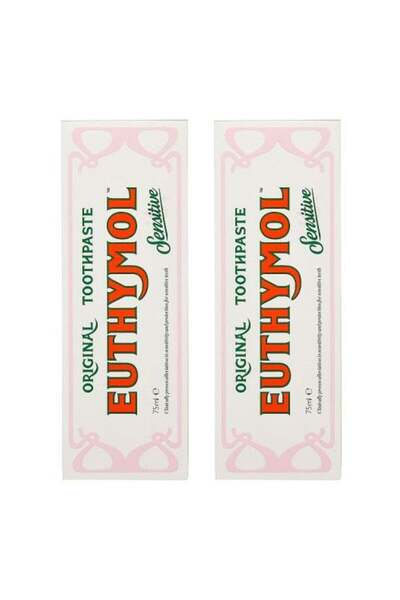 Toothpaste قطعتان معجون الأسنان للأسنان الحساسة 75 مل