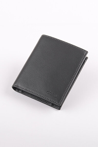 Ancora Leather Hakiki Deri RFID Korumalı Erkek Cüzdan 43210 - Antrasit