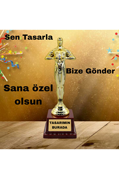 Mugs and love Sen tasarla kişiye özel OSCAR ödülü ORTA BOY