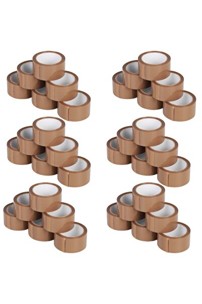 Crocodileskids Set of 36 Rolls of Adhesive Tape, Low Noise, 5cm x 66 m, Parce...