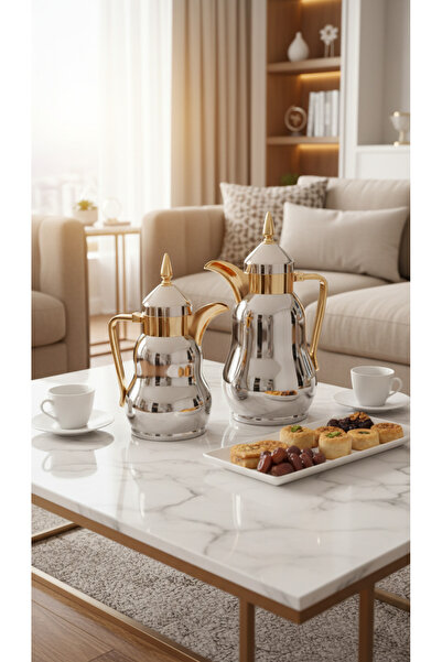 Generic Luxury design tea and coffee thermos, 1 liter / 500 ml