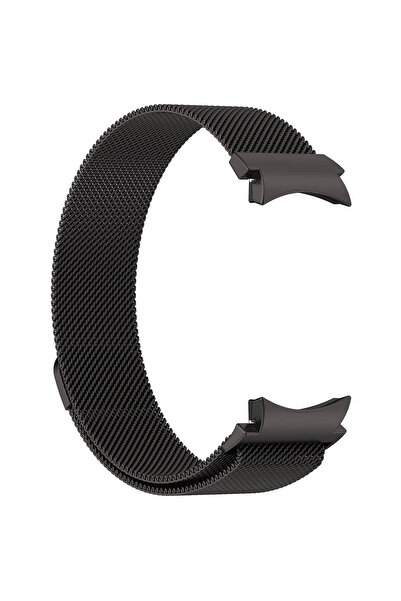 sickossi Galaxy Watch 6 Classic 47mm Compatible Krd-01 Metal Scks Band-Black