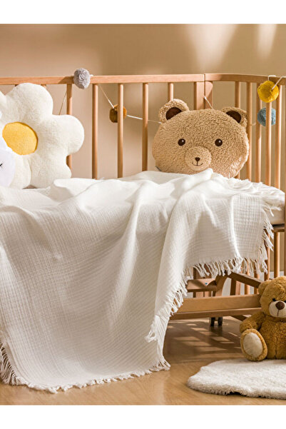 LC Waikiki Quality Pieces from Çelebi Store Cotton Baby Muslin Blanket