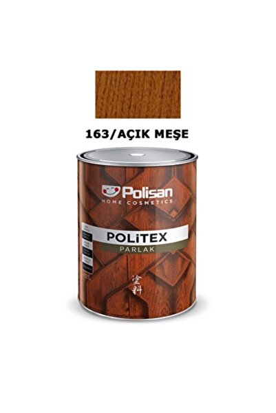 Polisan POLİTEX PARLAK VERNİKLİ AHŞAP KORUYUCU 2,5 lt (Açık Meşe)