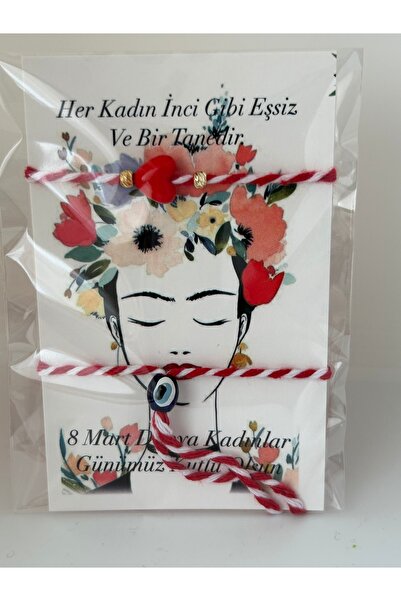 marteniçka 5 Pieces of Heart-Shaped World Women's Day Bracelet