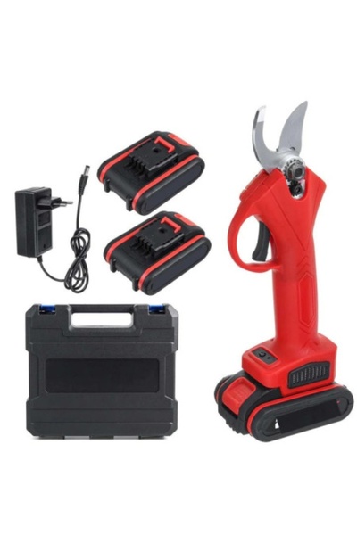 EMATTEIRO Foarfecă Electrică de Grădină, 2 Acumulatori 48V, Clește Crengi, Vi...