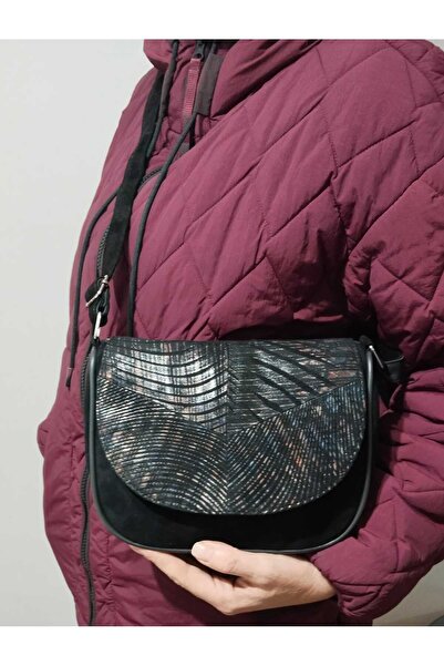 atter Genuine Suede Leather Women's Bag (23cm X 19cm)