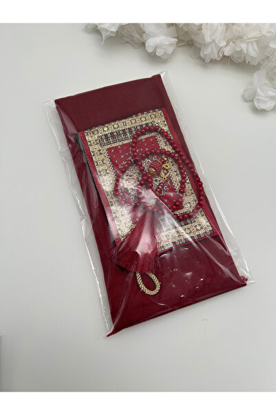 LenaToptan 10 Pieces of Flared Scarves, Wallet and Prayer Beads Set, Hajj Umr...