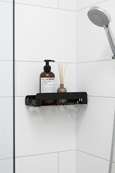 Grandmix Metal Bathroom Shelf Wall Mounted 30 cm Decorative Kitchen Spice Rac...