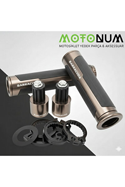 Motonum Hero X Pulse 200 Barracuda Elcik Takımı-Silikonlu-Nikel-EL32987