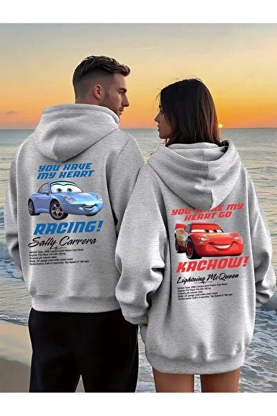 macklin Combinație de cuplu îndrăgostiți McQueen Kachow și Sally cu imprimeu ...