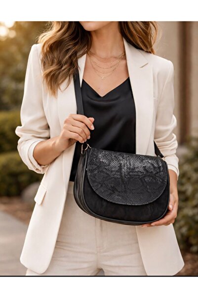 atter Genuine Suede Leather Women's Bag (23cm X 19cm)