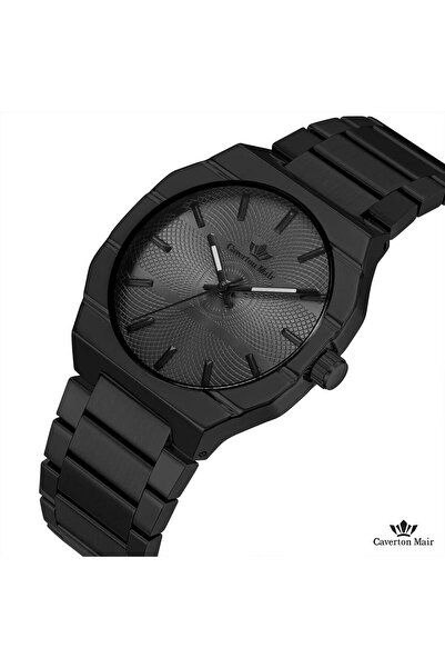 Caverton Mair Original men's watch with a steel strap