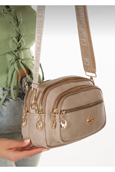 UMUT BAGS KADIN ÇAPRAZ ASKILI GÜNLÜK SİYAH OMUZ ÇANTASI