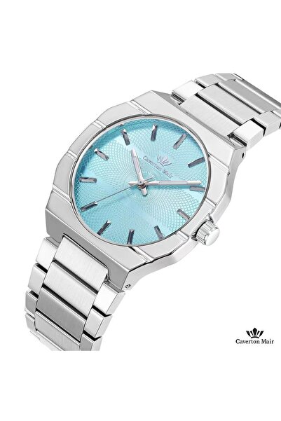 Caverton Mair Original men's watch with a steel strap