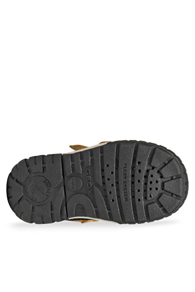 Geox Ghete pentru băieți, negru/galben închis, B Omar Wpf B462DC 04